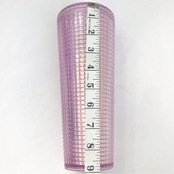 Starbucks Holiday 2020 Pink Grid Disco 24 0z. Venti Cold Cup Tumbler - Picture 6 of 11